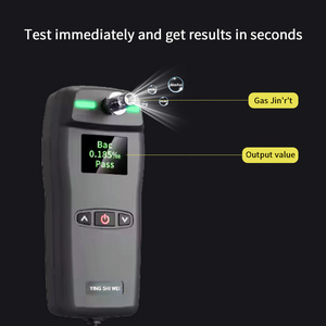 Éthylotest numérique portable avec écran LCD et capteur de cellule à combustible, test personnel, embouts buccaux noirs 0~4.00 - Product Image 5