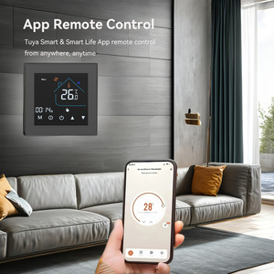 Tuya Smart WiFi HVAC Climatiseur Design moderne 240V Dispositif de refroidissement sans fil ABS PC Thermostat intégré Maison Appartement - Product Image 3