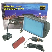 Caméra de tableau de bord double objectif A68 à prix abordable, résolution 1080p, enregistrement en boucle avant et arrière, enregistreur vidéo de voiture, boîte noire