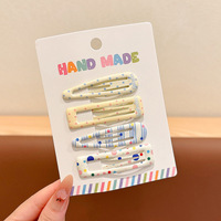 Épingle à cheveux mignonne pour influenceuses. Nouvelle pince à cheveux pour coiffures désordonnées. Barrette à cheveux avec une touche de charme féminin