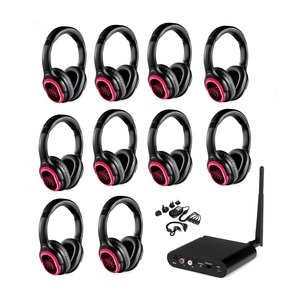 Auriculares Inalámbricos de Alta Fidelidad RF998B para Discoteca Silenciosa, Sistema de Sonido HI-FI Estéreo para Eventos Silenciosos, Conferencias, Cine - Product Image 6