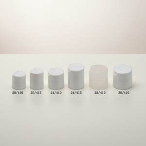 Tappo a pressione in PP nero/bianco da 8mm, 20mm, 24mm, 410 con coperchio a disco per confezioni cosmetiche - Product Image 6