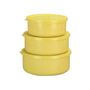 Juego <span class=keywords><strong>de</strong></span> almacenamiento <span class=keywords><strong>de</strong></span> alimentos sellados, cuenco <span class=keywords><strong>de</strong></span> mezcla <span class=keywords><strong>de</strong></span> vajilla <span class=keywords><strong>de</strong></span> esmalte <span class=keywords><strong>de</strong></span> grano <span class=keywords><strong>de</strong></span> gran tamaño, gran oferta, precio bajo, 5 uds. - Product Image 4