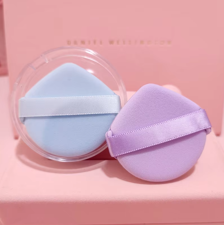 2 pcs-Goutte d'eau-bleu et violet - en boîte