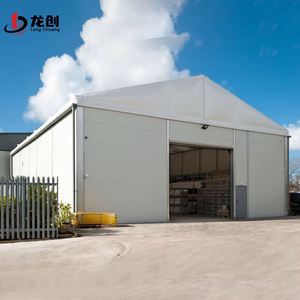 Detachable Aluminum Alloy Warehouse <b>Tent</b>,Summer Mobile Temporary Industrial <b>Canopy</b> Structure for Logistics Storage Shed - Product Image 4