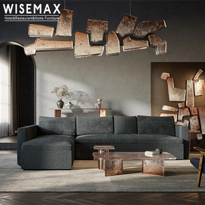 WISEMAX mobili di lusso leggero tavolino art gradiente resina trasparente set 6 posti <span class=keywords><strong>tavolo</strong></span> da pranzo <span class=keywords><strong>quadrato</strong></span> per mensa ristorante - Product Image 6