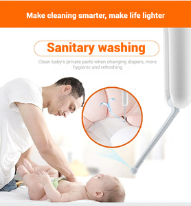 Electric Portable Jet <b>Spray</b> <b>Bidet</b> For Toilet For International Travel – Rechargeable Portable <b>Bidet</b> <b>Spray</b> with 2 Modes (White) - Product Image 6