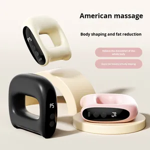 Anillo de Fascia de compresa caliente, cinturón de masaje de relajación transfronterizo, Mini máquina agitadora para masaje corporal de vibración muscular de tejido profundo - Product Image 2