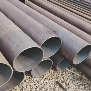 ASTM A106 A36 A53 Tubo de acero al carbono negro soldado con autógena para la construcción de edificios - Product Image 3