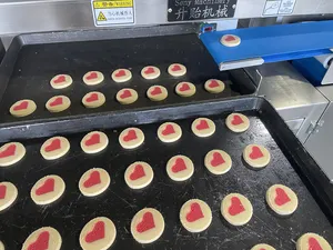 Máquina automática para hacer galletas y bisagras