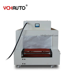 Mini küçük Shrink kutu şişe ısı Shrink ambalaj tüneli, kitap streç Film paketleme makinesi - Product Image 2