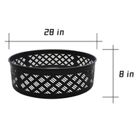 Fournitures de jardin d'incendie extérieur personnalisables Anneau de foyer extérieur de 36 pouces