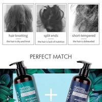 Maxipro-Conditionneur anti-chute de cheveux biologique Volume de 500ml avec huile d'argan et ingrédients à base de plantes-Favorise la croissance des cheveux