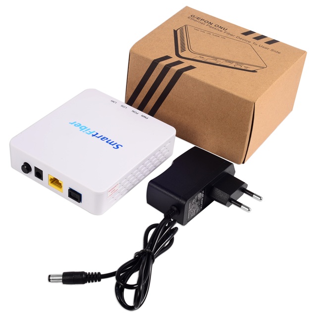 1GE 1 port XPON ONU FTTH Network ONT device Compatible all OLT XPON ONU XPON GPON