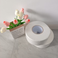 Papier toilette en rouleau jumbo certifié FSC, 2 plis, papier de soie en bambou doux, pour la vente en gros, étiquette privée, logo personnalisé