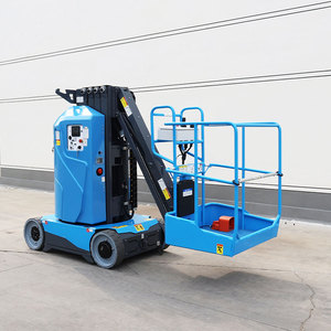 उच्च वृद्धि भवन स्थलों के लिए 200 किलोग्राम भार क्षमता के साथ प्रमाणित इलेक्ट्रिक मोटर भारी शुल्क निर्माण लिफ्ट - Product Image 3