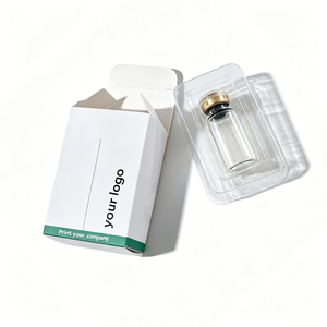 Vassoio e Scatola per Fiale Personalizzati da 3ml, 5ml, 10ml, Vassoio Trasparente in Plastica per Fiale, Stampa la Tua <span class=keywords><strong>Azienda</strong></span> - Product Image 1