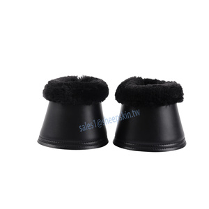 Protège-tibias pour chevaux Over Reach avec doublure en néoprène et <span class=keywords><strong>bord</strong></span> en <span class=keywords><strong>laine</strong></span> synthétique - Product Image 3