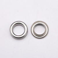 Boutons œillets ronds en métal plaqué, sans nickel, en acier inoxydable, taille personnalisée, pour vêtements, chaussures et sacs, vente en gros