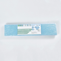 Support de balai plat en aluminium robuste pour usage commercial avec manche en aluminium et tampon de balai jetable en microfibre