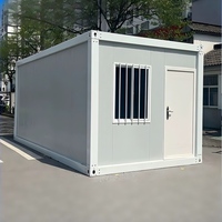 Maison conteneur démontable à montage facile, cabine de stockage préfabriquée pour entrepôt logistique