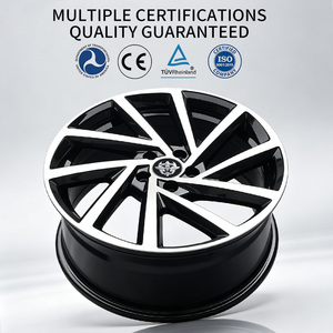 ล้อแม็กซ์ Flowtone ขอบอัลลอยด์ ล้อแท้ ขนาด 17 18 นิ้ว 5x112 5x100 สำหรับรถยนต์ VW Beetle Bora Fox Golf IV Polo T-Cross Vento - Product Image 4