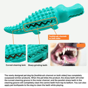 Hiphoppet en çok satan özel köpek çiğnemek kauçuk oyuncaklar üreticisi Pet ürünleri malzemeleri kauçuk çiğnemek oyuncak gıda dağıtıcı tedavi topu - Product Image 2