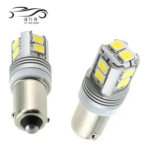 Led araba ampul BA9S 2835 10SMD iç aydınlatma oto araba gösterge lambası DC12V Canbus