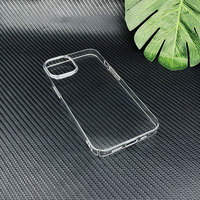 Coque de téléphone transparente en PC vierge classique pour impression UV pour iPhone 18 Pro Max 17 16 15 14 – Housse rigide en plastique transparent imprimable