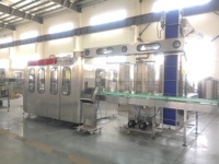 Ligne de production de machines de remplissage et de bouchage haute performance, machines automatiques de remplissage de bouteilles d'eau minérale