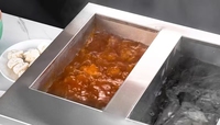 Chaudière à nouilles à chauffage électrique automatique Machine de cuisson des pâtes Cuiseur à nouilles Chaudière à ramen commerciale