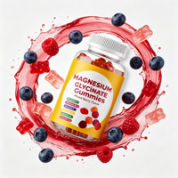 Gummies de magnésium glycinate pour la durée du sommeil, contre la latence, le jet lag et pour les travailleurs à horaires décalés