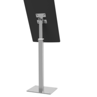 Support au sol personnalisé à hauteur réglable Support pour écran tactile avec montage VESA Présentoir de sécurité pour tablette compatible vesa