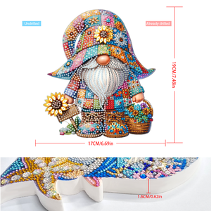 VANCY ARTS <span class=keywords><strong>5D</strong></span> DIY Fleur Gnome Diamant Art Kit Cristal Broderie <span class=keywords><strong>Strass</strong></span> Acrylique Table Top Décoration - Product Image 4
