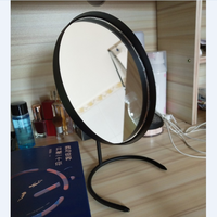 Miroir de maquillage cosmétique décoratif, avec support, offre spéciale,