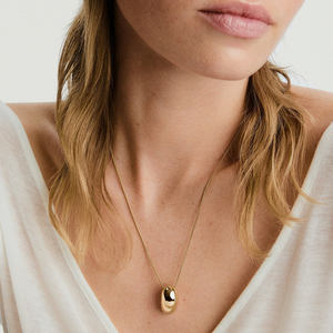 Collar con colgante llamativo de plata <span class=keywords><strong>2025</strong></span>, joyería de moda personalizada, precio al por mayor, 925, - Product Image 3