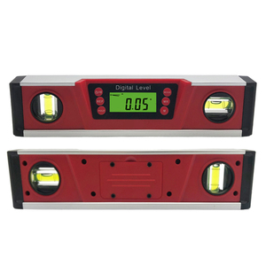 Espíritu de nivel <span class=keywords><strong>Digital</strong></span> de aluminio de alta calidad de 360 grados y 25cm con imanes, instrumentos de medición de nivel Premium inferior - Product Image 5