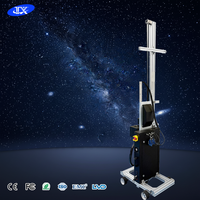Nouvelle imprimante jet d'encre UV murale et de sol multifonctionnelle portable entièrement automatique de style commercial avec connectivité sans fil DX7/i3200/i1600