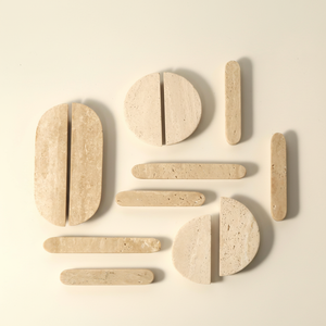 Poignée de porte en marbre durable de style Art déco de luxe TCE pour la maison, le bureau, l'hôtel, l'armoire, la garde-robe, quincaillerie artisanale de qualité supérieure - Product Image 1