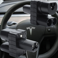 Nouvel adaptateur DC EV étanche CCS2 Type2, adaptateur de charge Tesla EV avec prise d'entrée et de sortie pour véhicules électriques