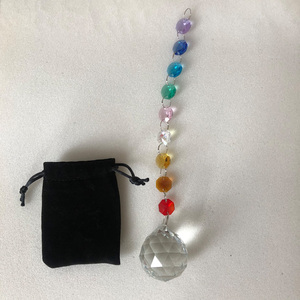 Arcoíris de cristal DIY, lámpara pulida de forma libre para decoración del hogar, candelabro de cristal, otras artesanías de cristal - Product Image 5