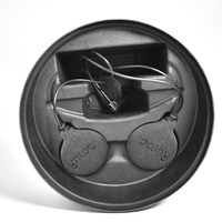 Boîte cadeau cylindrique en carton pour l'électronique grand public et l'emballage d'écouteurs, avec des boîtes rigides personnalisées de haute qualité