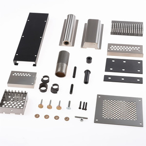 Pièces de rechange mécaniques en tôle d'aluminium et d'acier inoxydable découpées au laser et estampées sur mesure, fabrication OEM, vente en gros - Product Image 1