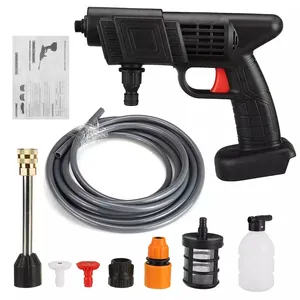 48v Portable High Quality Cordless High Pressure Car Washer Gun with Lithium Battery Powered