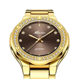 Dropshipping 2020 新款热卖流行钻石女士手表时尚紫色表盘中国手腕神话般的品牌手手表