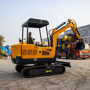Excavadora de cadenas de 3 toneladas con alta potencia de excavación, maquinaria para construcción de carreteras - Product Image 1