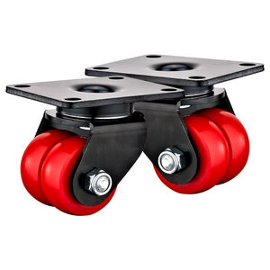 Niedriges Zentrum der mittelschweren AGV-Doppel-PU-Rolle - Product Image 3