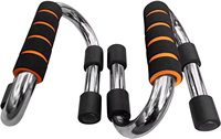 Accessoires d'équipement de fitness, barres de musculation en acier chromé et mousse robustes et durables pour équipement de gym unisexe, musculation, fitness