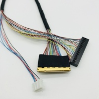 20453-040T-11 40Pin 2ch 6bit Kabel LVDS untuk Panel LCD LED 10.1-18.4 Inci
