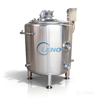 Réservoir de Stockage Industriel à Double Système de Chauffage Vapeur et Huile Thermique Grande Capacité 500L 1000L 2000L pour la Fusion de Cire, Paraffine et Bougies